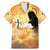 Happy Good Friday Family Matching Mermaid Dress and Hawaiian Shirt God Will Bless You LT05 Dad's Shirt - Short Sleeve Gold - Polynesian Pride