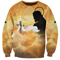 Happy Good Friday Sweatshirt God Will Bless You LT05 Unisex Gold - Polynesian Pride
