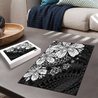Polynesia Romantic Valentine Puzzle Sea Turtle Couple With Black Plumeria LT05 - Polynesian Pride
