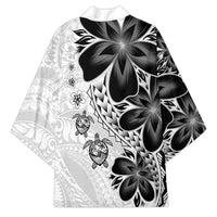 Polynesia Romantic Valentine Kimono Sea Turtle Couple With White Plumeria LT05 - Polynesian Pride