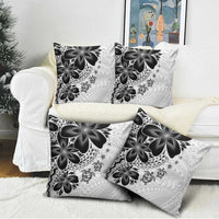 Polynesia Romantic Valentine Pillow Cover Sea Turtle Couple With White Plumeria LT05 - Polynesian Pride