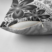 Polynesia Romantic Valentine Pillow Cover Sea Turtle Couple With White Plumeria LT05 - Polynesian Pride