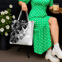 Polynesia Romantic Valentine Tote Bag Sea Turtle Couple With White Plumeria LT05 - Polynesian Pride