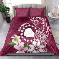 Cook Island Mangaia Gospel Day Bedding Set Floral Tribal Pattern LT05 - Polynesian Pride