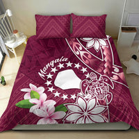 Cook Island Mangaia Gospel Day Bedding Set Floral Tribal Pattern LT05 - Polynesian Pride
