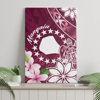 Cook Island Mangaia Gospel Day Canvas Wall Art Floral Tribal Pattern LT05 - Polynesian Pride