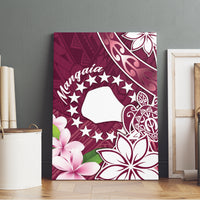 Cook Island Mangaia Gospel Day Canvas Wall Art Floral Tribal Pattern LT05 - Polynesian Pride