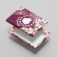 Cook Island Mangaia Gospel Day Canvas Wall Art Floral Tribal Pattern LT05 - Polynesian Pride