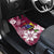 Cook Island Mangaia Gospel Day Car Mats Floral Tribal Pattern