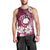 Personalised Cook Island Mangaia Gospel Day Men Tank Top Floral Tribal Pattern