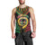 Vanuatu 44th Anniversary Independence Day Men Tank Top Melanesian Warrior With Sand Drawing Pattern