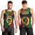 Vanuatu 44th Anniversary Independence Day Men Tank Top Melanesian Warrior With Sand Drawing Pattern