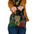 Vanuatu 44th Anniversary Independence Day Shoulder Handbag Melanesian Warrior With Sand Drawing Pattern