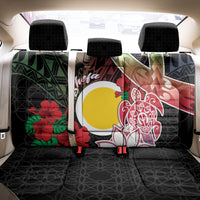 Vanuatu Shefa Day Back Car Seat Cover Floral Pattern LT05 - Polynesian Pride