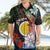 Personalised Vanuatu Shefa Day Hawaiian Shirt Floral Pattern