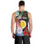 Personalised Vanuatu Shefa Day Men Tank Top Floral Pattern