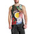 Personalised Vanuatu Shefa Day Men Tank Top Floral Pattern