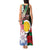 Personalised Vanuatu Shefa Day Tank Maxi Dress Floral Pattern