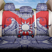 Taiwan Back Car Seat Cover Austronesian Tribal Tattoo Red LT05 One Size Red - Polynesian Pride