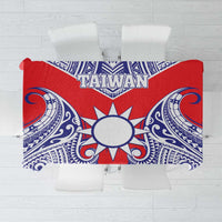 Taiwan Tablecloth Austronesian Tribal Tattoo Red LT05 Red - Polynesian Pride