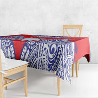 Taiwan Tablecloth Austronesian Tribal Tattoo Red LT05 - Polynesian Pride