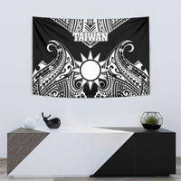 Taiwan Tapestry Austronesian Tribal Tattoo Black LT05 - Polynesian Pride