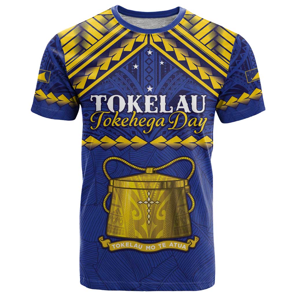 Personalised Tokelau Happy Tokehega Day T Shirt Polynesian Tribal Tattoo