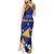 Personalised Tokelau Happy Tokehega Day Tank Maxi Dress Polynesian Tribal Tattoo