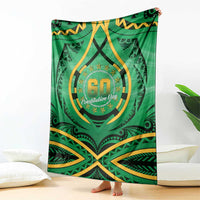 Cook Islands Constitution Day Blanket 60th Anniversary LT05 - Polynesian Pride