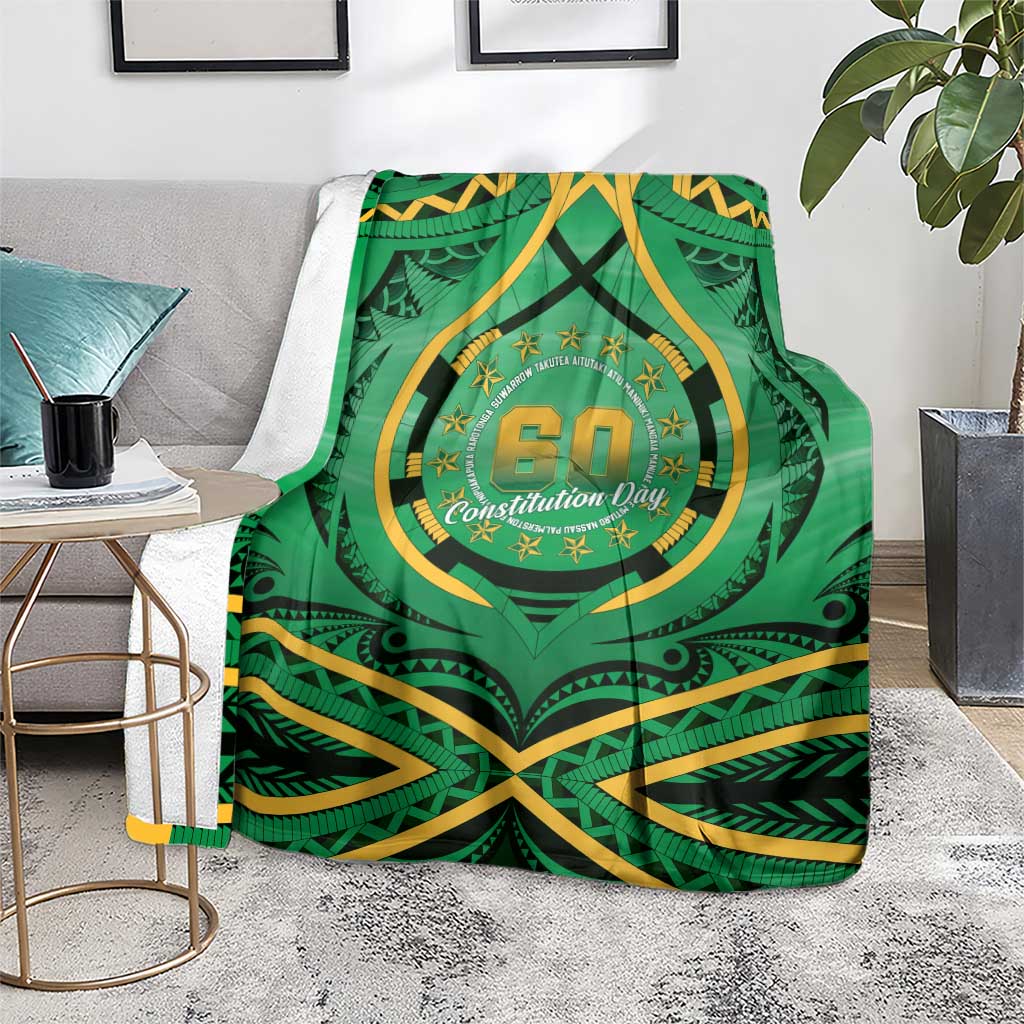 Cook Islands Constitution Day Blanket 60th Anniversary LT05 - Polynesian Pride