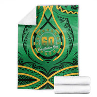Cook Islands Constitution Day Blanket 60th Anniversary LT05 - Polynesian Pride