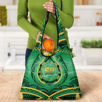 Cook Islands Constitution Day Grocery Bag 60th Anniversary LT05 - Polynesian Pride