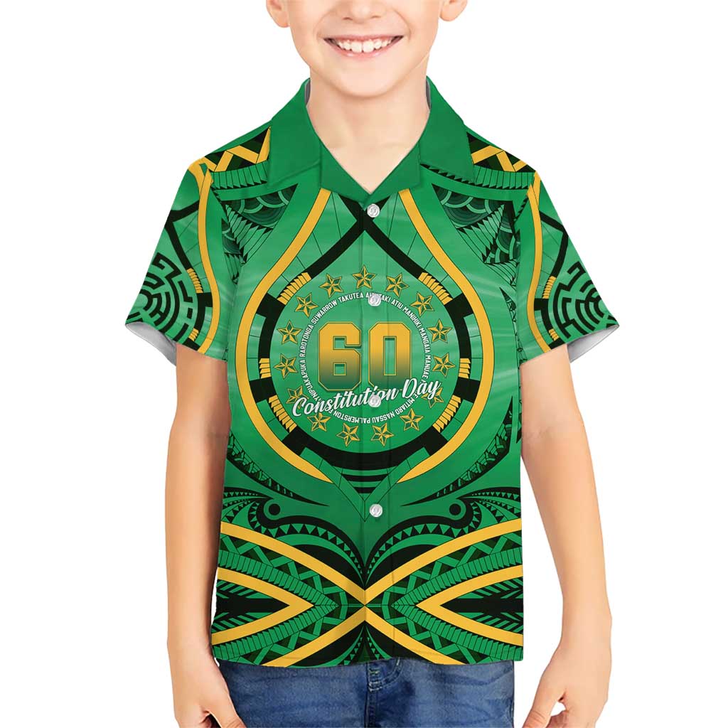 Cook Islands Constitution Day Hawaiian Shirt 60th Anniversary LT05 - Polynesian Pride