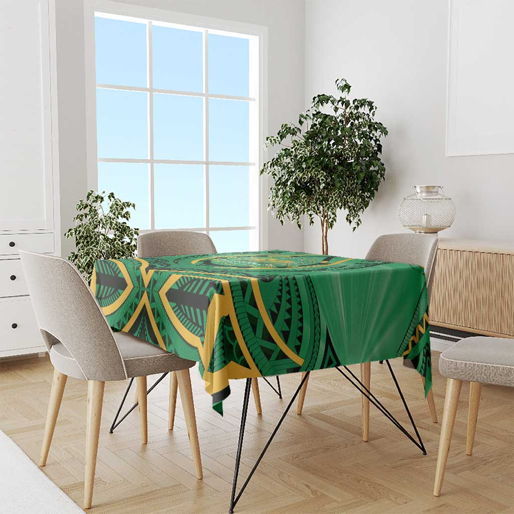 Cook Islands Constitution Day Tablecloth 60th Anniversary LT05 - Polynesian Pride