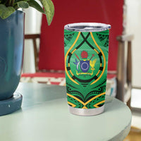 Cook Islands Constitution Day Tumbler Cup 60th Anniversary LT05 - Polynesian Pride