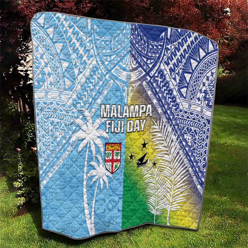 Happy Malampa Fiji Day Quilt Half Mix Style LT05 - Polynesian Pride