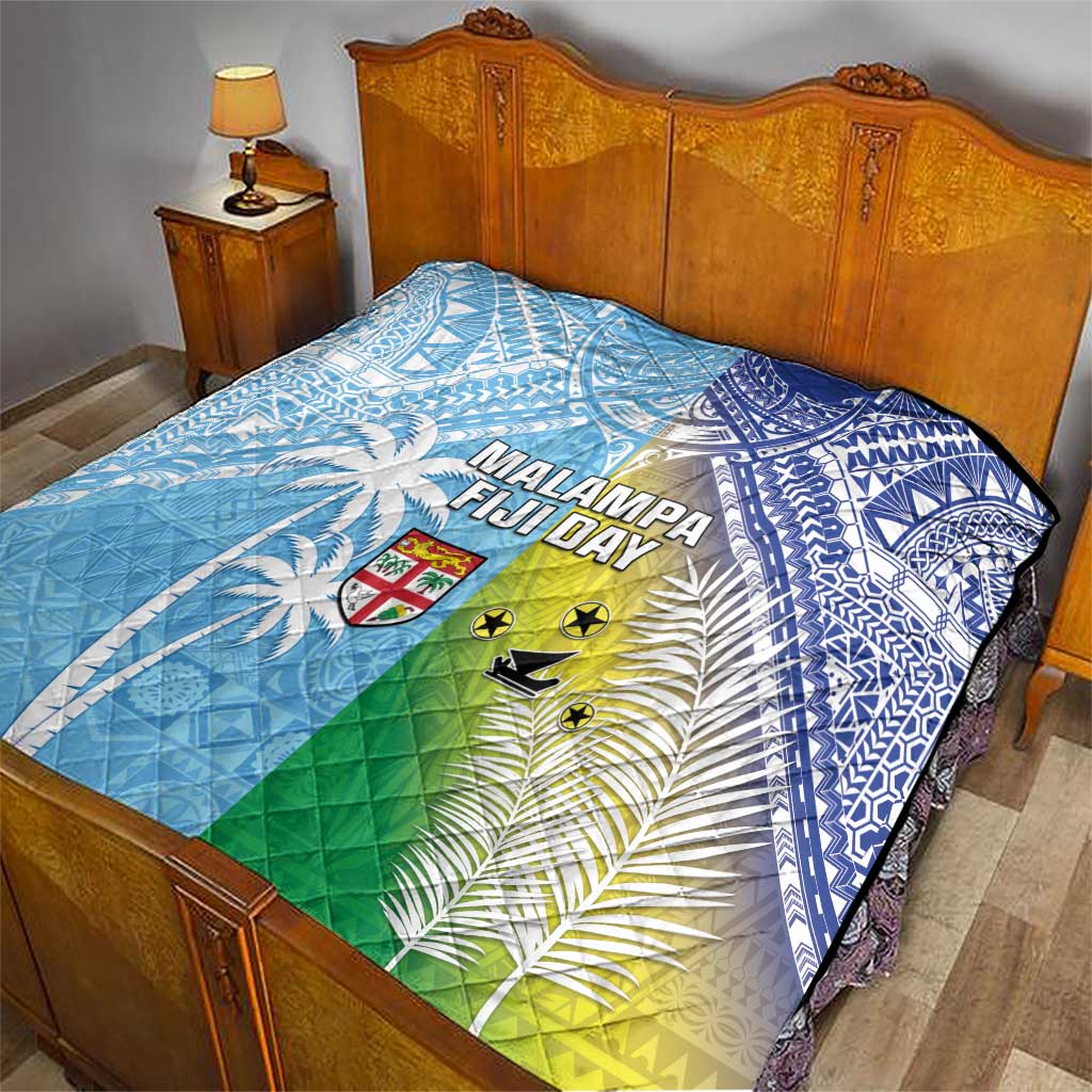 Happy Malampa Fiji Day Quilt Half Mix Style LT05 - Polynesian Pride