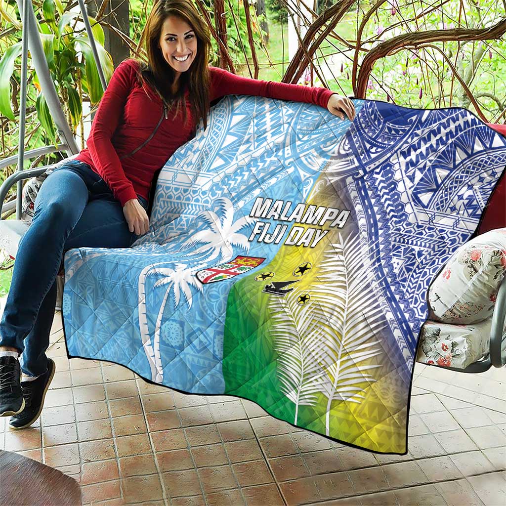Happy Malampa Fiji Day Quilt Half Mix Style LT05 - Polynesian Pride