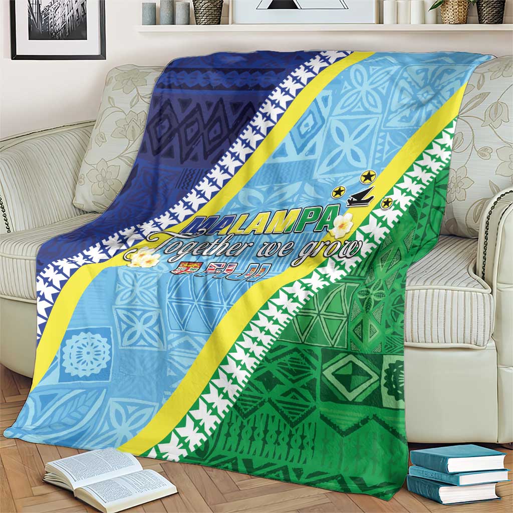 Love Malampa Fiji Day Blanket Together We Grow LT05 - Polynesian Pride