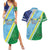 Love Malampa Fiji Day Couples Matching Summer Maxi Dress and Hawaiian Shirt Together We Grow