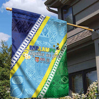 Love Malampa Fiji Day Garden Flag Together We Grow LT05 - Polynesian Pride