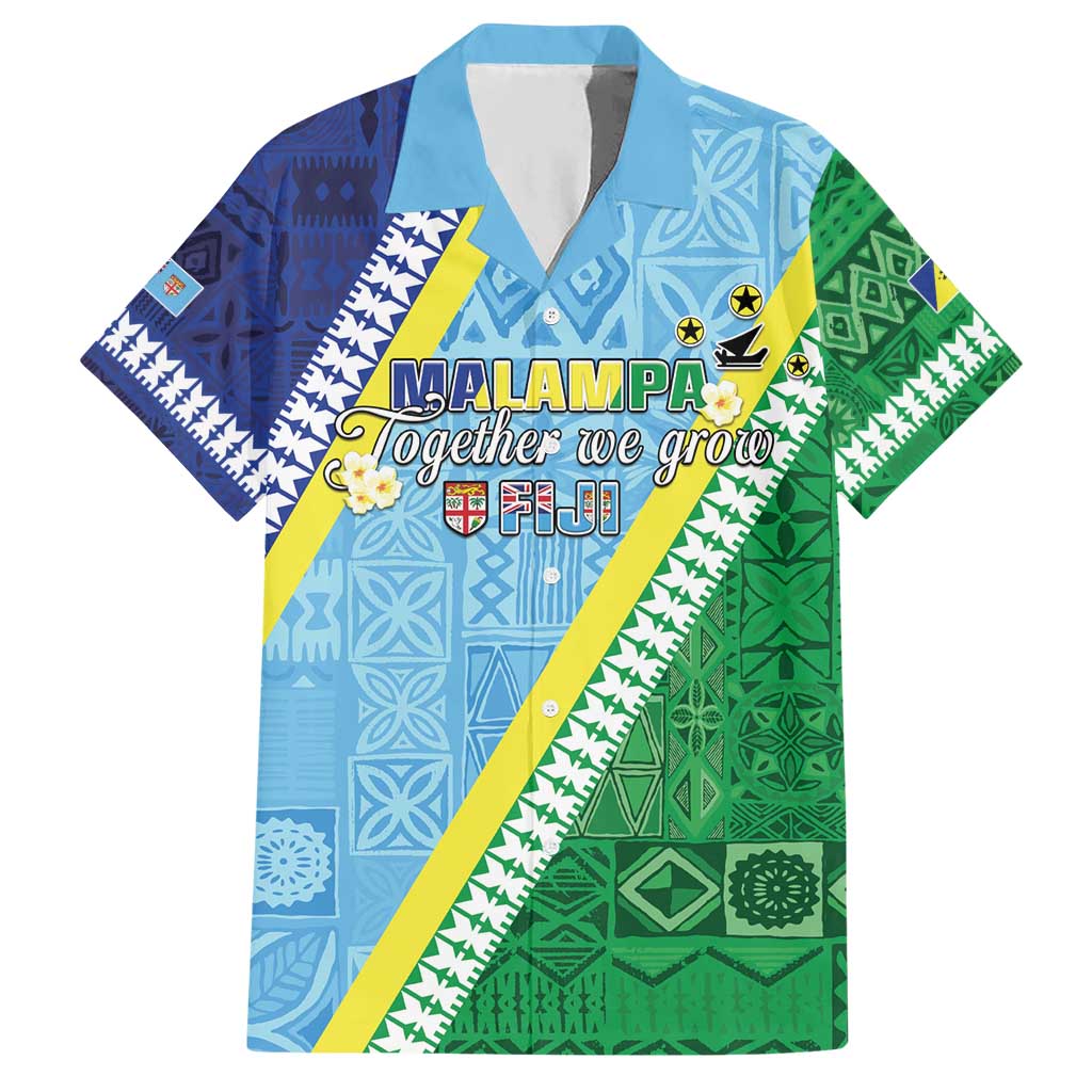 Love Malampa Fiji Day Hawaiian Shirt Together We Grow