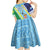 Love Malampa Fiji Day Kid Short Sleeve Dress Together We Grow