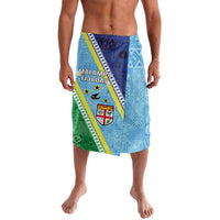 Love Malampa Fiji Day Lavalava Together We Grow LT05 Blue - Polynesian Pride