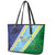 Love Malampa Fiji Day Leather Tote Bag Together We Grow