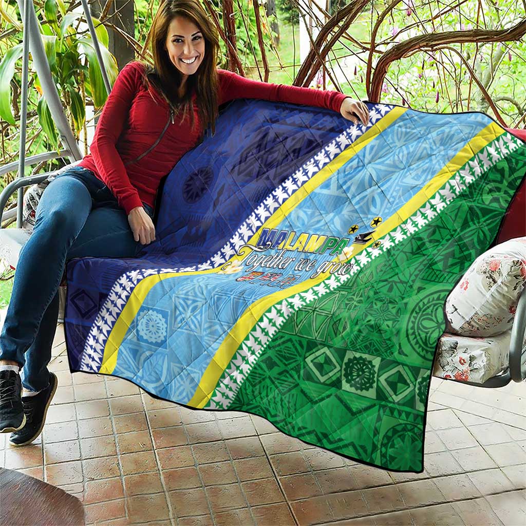 Love Malampa Fiji Day Quilt Together We Grow LT05 - Polynesian Pride