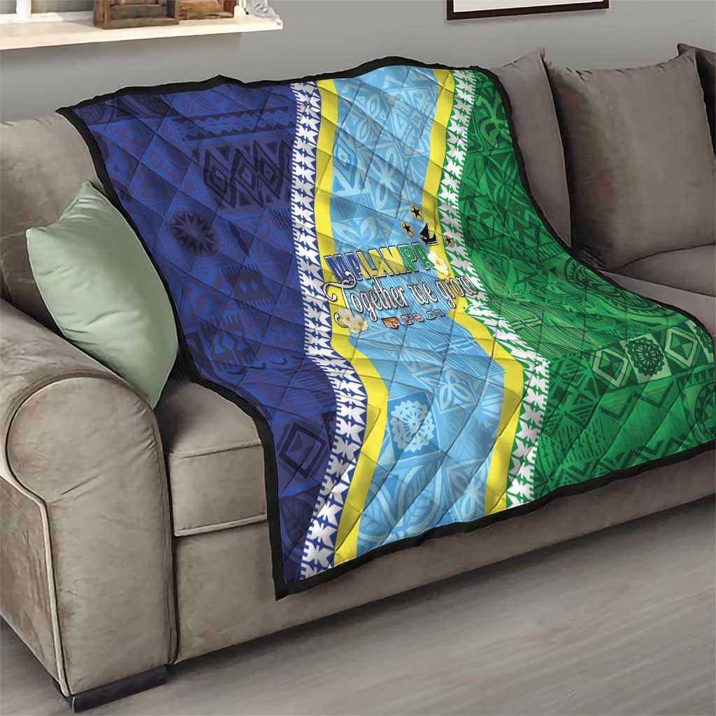 Love Malampa Fiji Day Quilt Together We Grow LT05 - Polynesian Pride