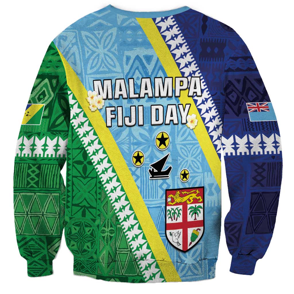 Love Malampa Fiji Day Sweatshirt Together We Grow LT05 - Polynesian Pride