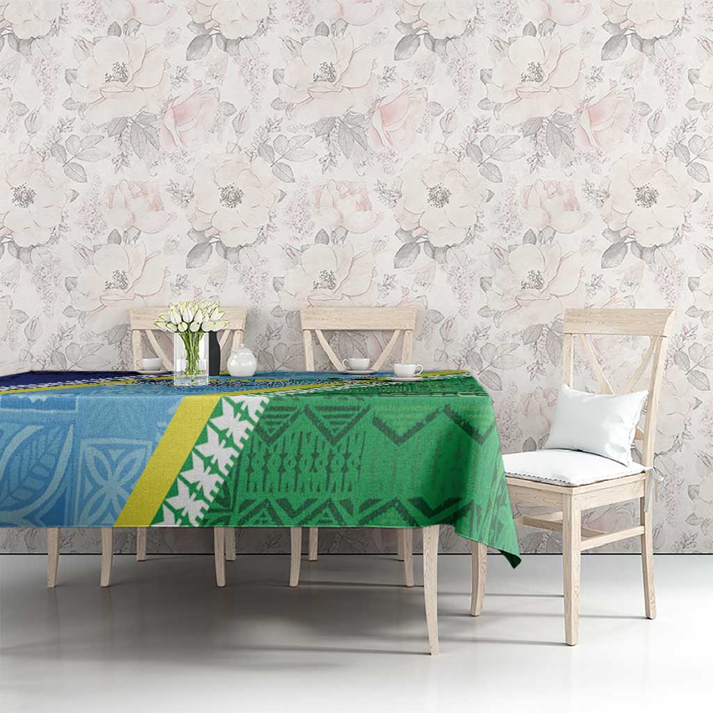 Love Malampa Fiji Day Tablecloth Together We Grow LT05 - Polynesian Pride