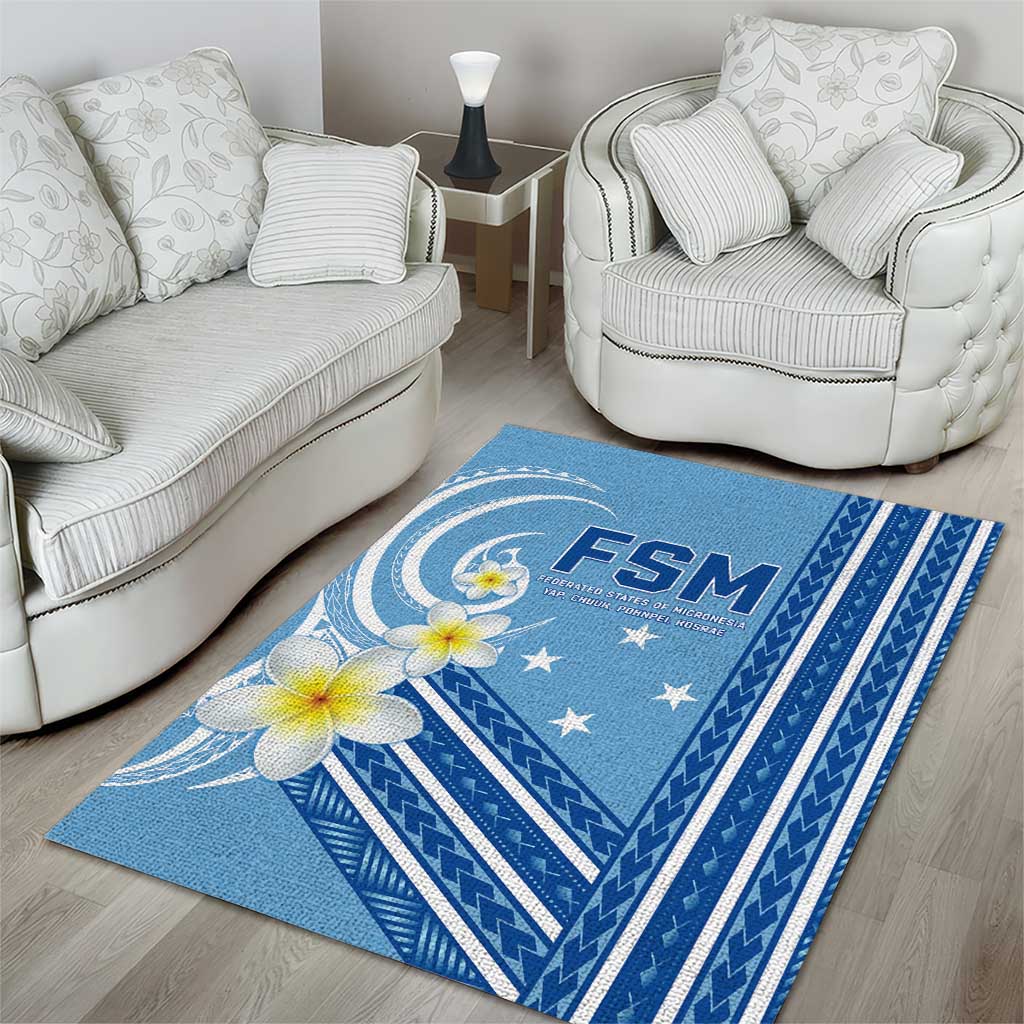 Federated States of Micronesia Area Rug Happy 38th Independence Anniversary LT05 - Polynesian Pride